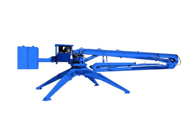 HGY Mobile concrete placing boom